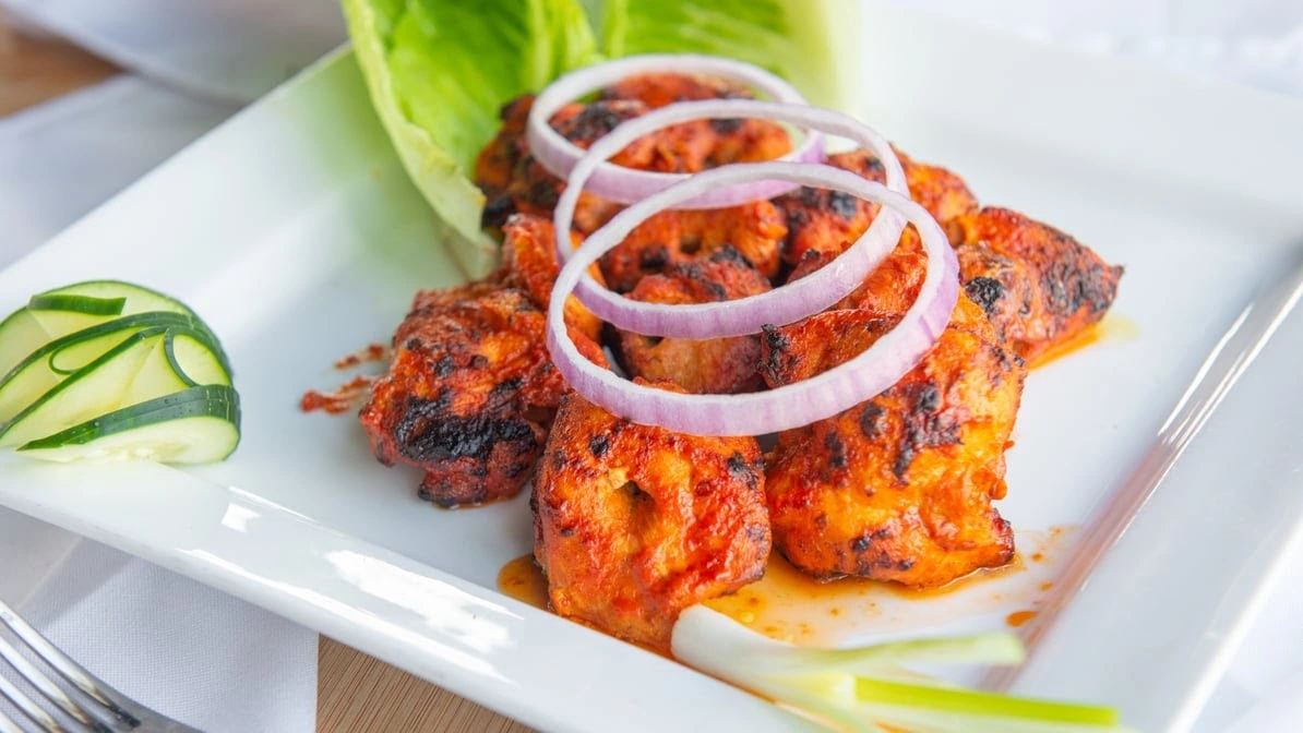 Tandoori Chicken Tikka in South Edmonton - Bollywood Indian Cuisine grilled specialty